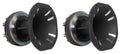 2 Rockville HT151 3450w Car/Pro Aluminum Horn Titanium Tweeters 3Voice Coils