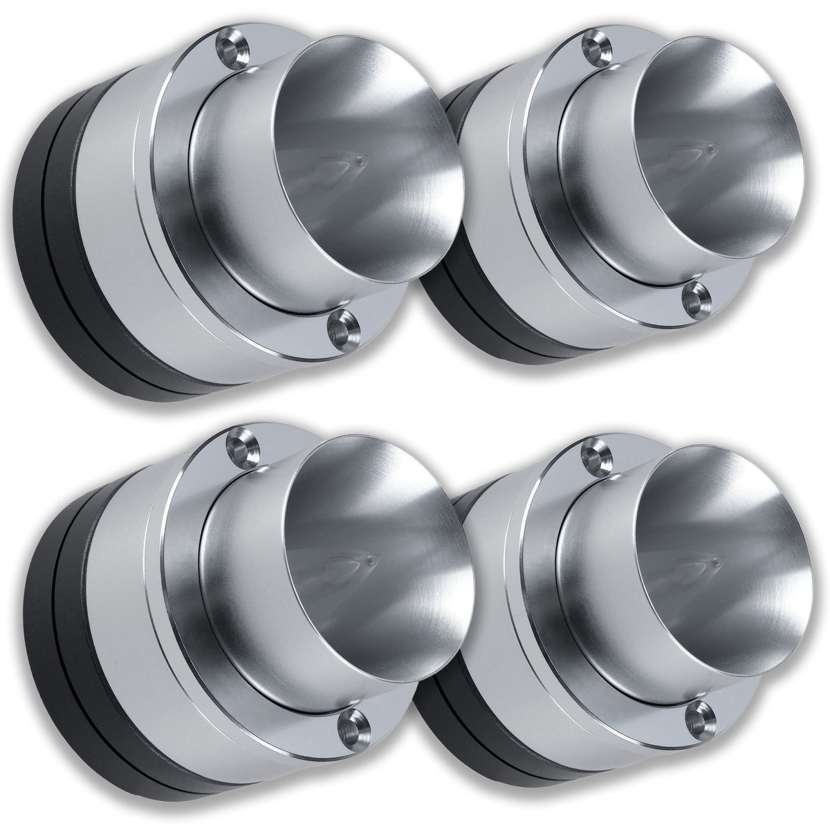 2 Pair of American Bass SQ 05T 1200 Watt 4 Ohm Titanium Bullet Tweeter