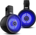 6.5Marine Wakeboard Water Resistant Bluetooth Speaker - Single 2-Way Mini Box Speaker System with Built-in LED Lights