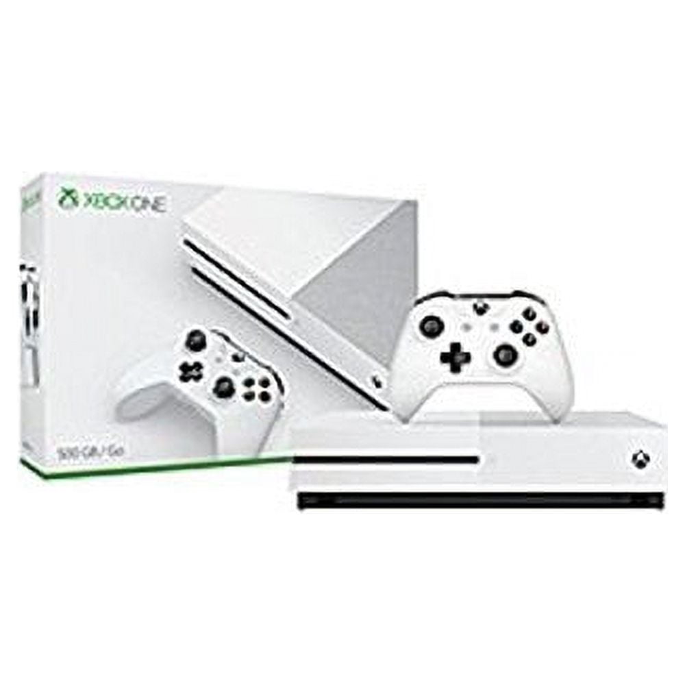 Renewed Microsoft Xbox One S 500GB Blu-Ray Disc Player 500 GB Console (Refurbished)