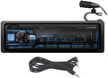 Alpine UTE-73BT Digital Media Bluetooth Car Stereo Receiver w/USB+ Absolute AUX Cable
