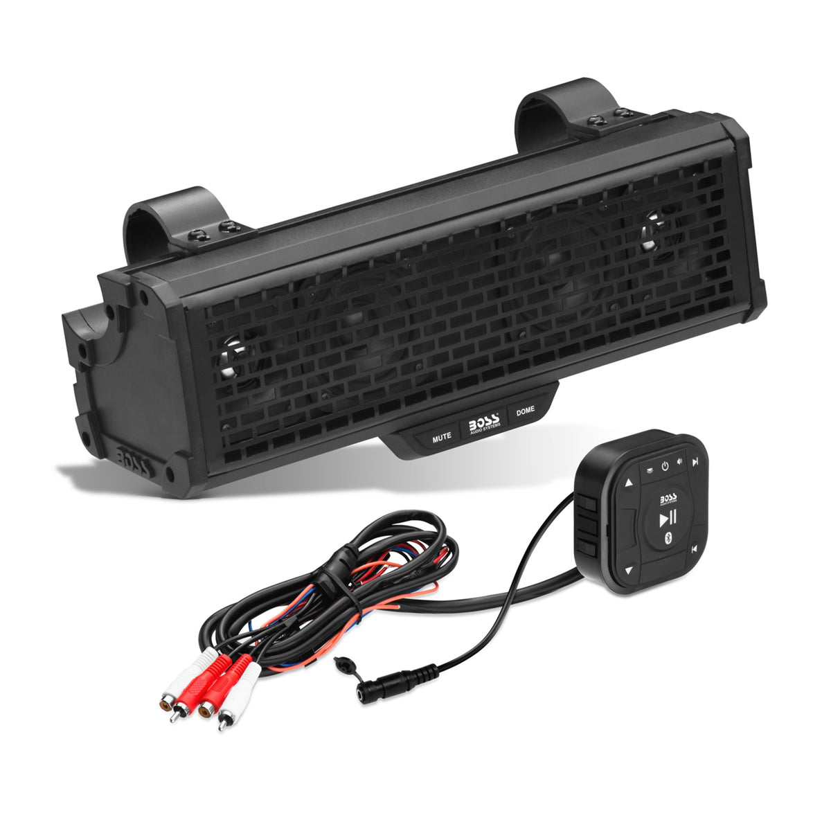 BOSS Audio BRRC14 14Weatherproof Bluetooth Audio System with 1 Pair of 3Speakers & 300W Built In Amp