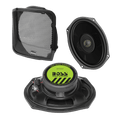 BOSS Audio Systems BHD14 Harley Davidson 6 x 9 Inch Saddlebag Speaker Kit