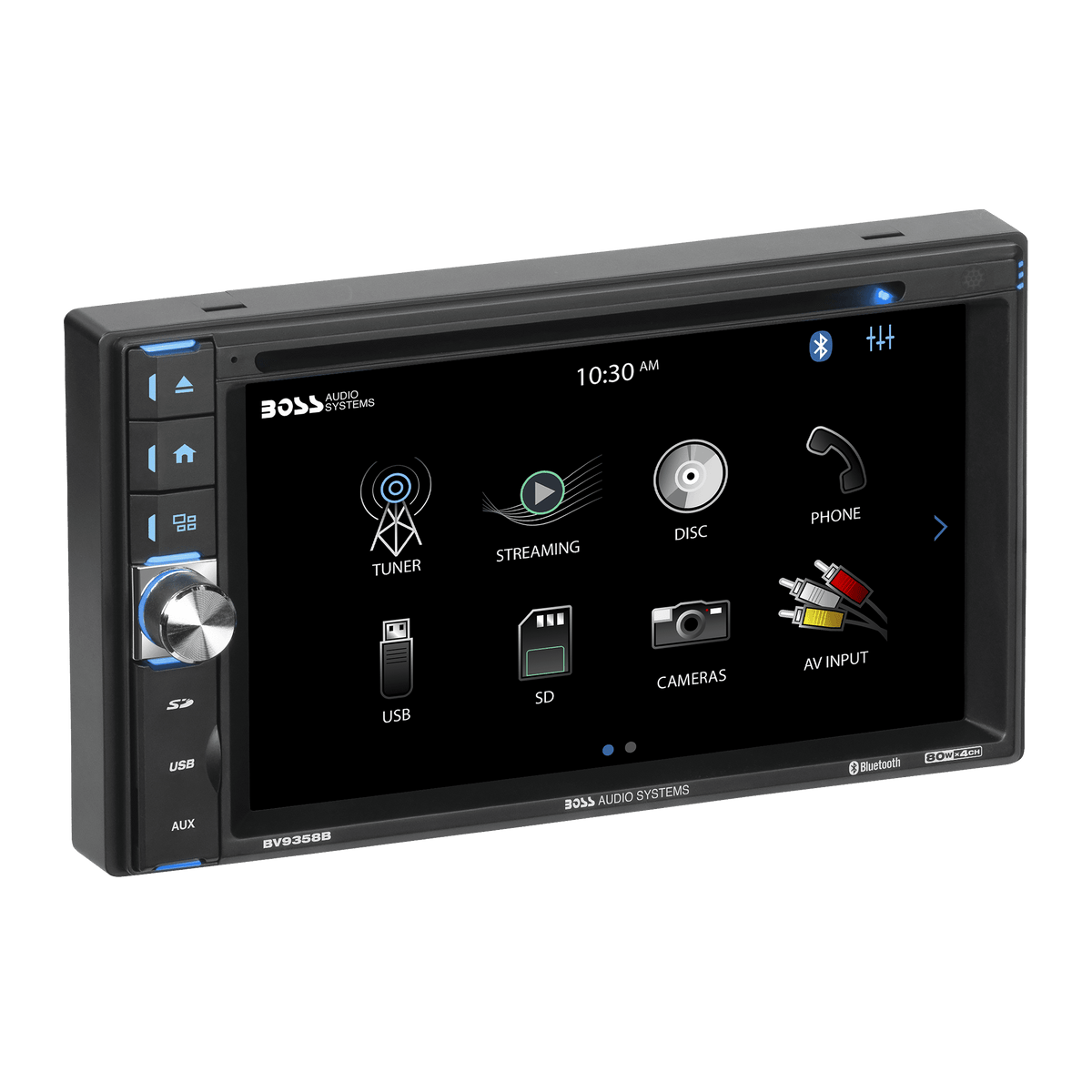 BOSS Audio Systems BV9358B Car DVD Player, Bluetooth, 6.2 Touchscreen, USB, SD