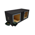 Car Audio Dual 15Vented Square Paintable Sub Box fits Kicker L7 Subwooofer