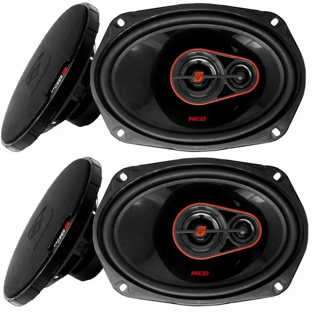 Cerwin Vega H7693 6x9HED Series 3-Way Coaxial Car Speakers 680W Peak 280W RMS (2-Pairs, 4-Total)