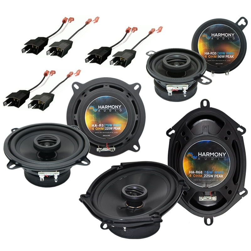 Chrysler Laser 1984-1989 OEM Speaker Upgrade Harmony R5 R35 R68 Package New