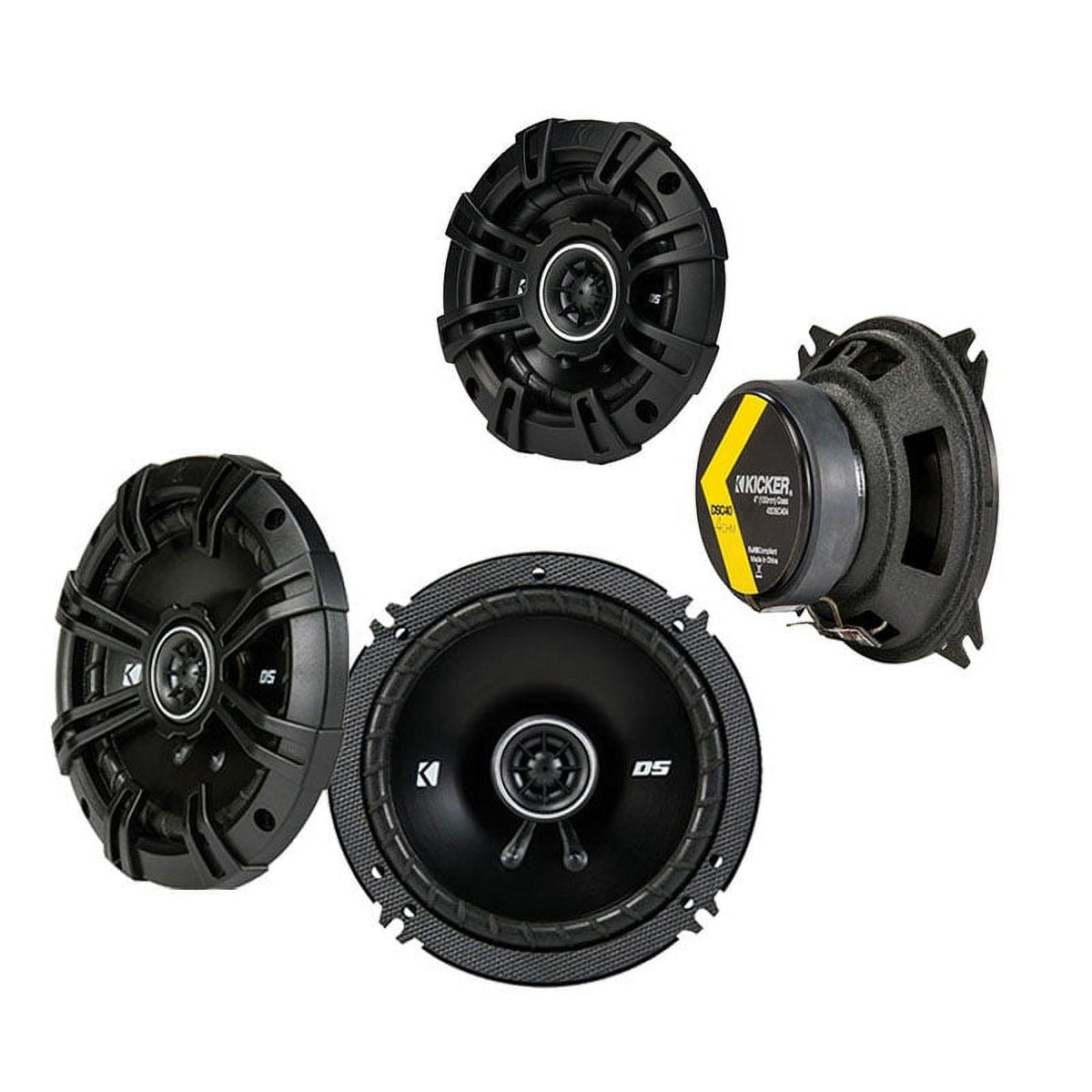 Fits Isuzu Rodeo 1998-2004 Factory Speaker Replacement Kicker DSC65 DSC4 Package