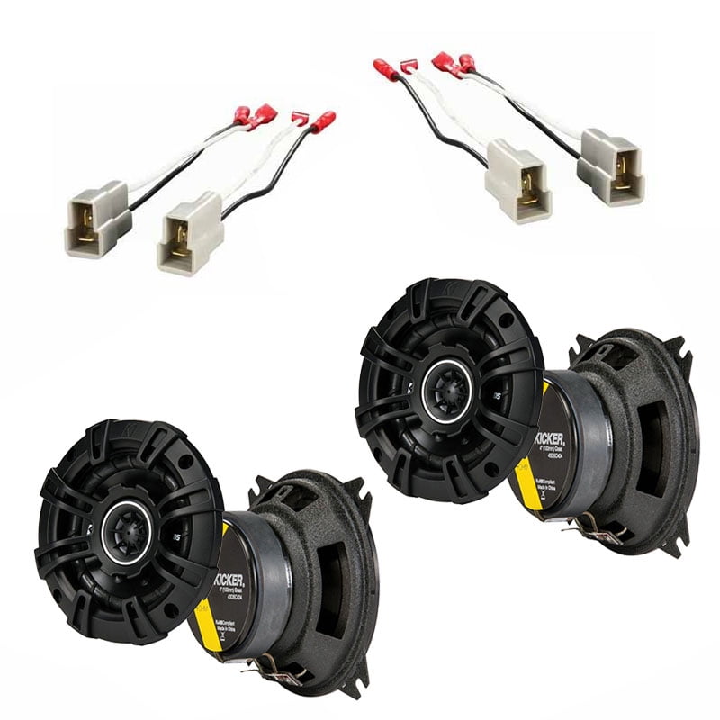 Fits Nissan Pulsar 1983-1986 Factory Speaker Replacement Kicker (2) DSC4 Package