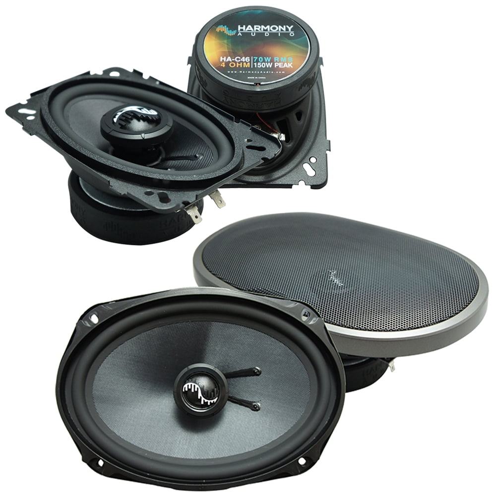 Fits Pontiac Firebird 1982-1992 OEM Speakers Upgrade Harmony C46 C69 Package New