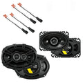 Fits Pontiac Grand AM 1996-2005 OEM Speaker Upgrade Kicker DSC46 DSC693 Package