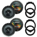 Fits Saturn Outlook 2007-2009 Factory Speakers Upgrade Harmony (2) C65 Package