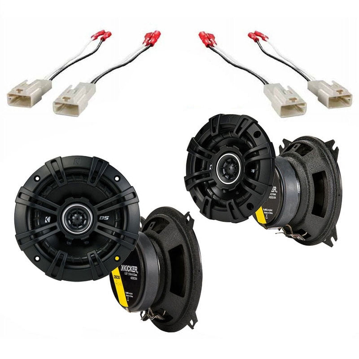 Fits Toyota Celica 1990-1993 Factory Speaker Upgrade Kicker DSC4 DSC5 Package