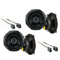 Fits Toyota Land Cruiser 1982-1987 OEM Speaker Upgrade Kicker (2) DSC5 Package