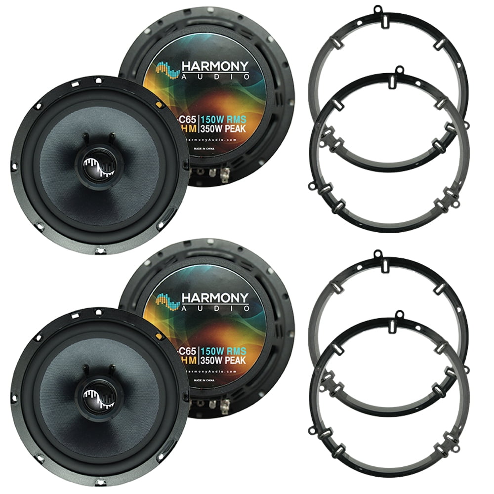 Fits Volkswagen Passat 1998-2005 Factory Speakers Upgrade Harmony (2) C65 Kit