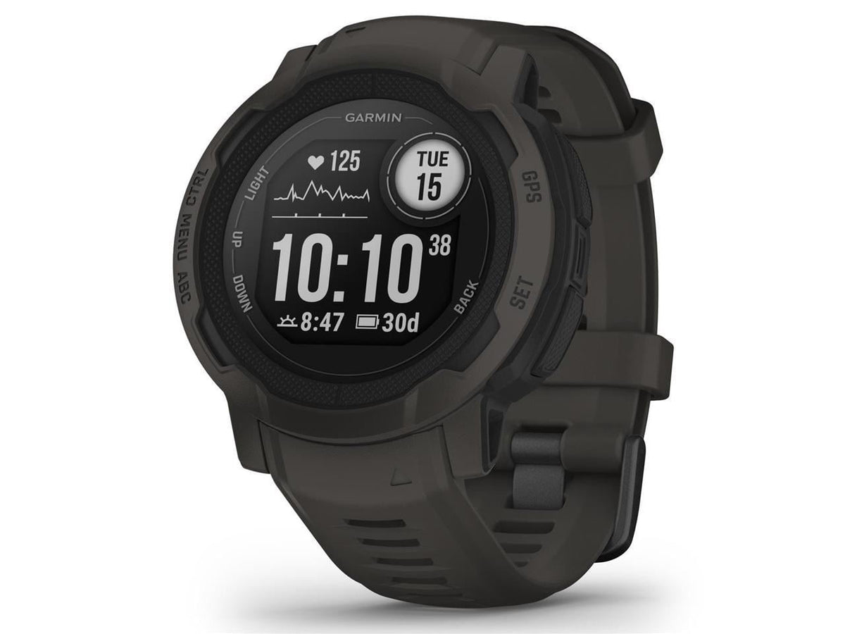 Garmin Instinct 2 Standard Edition 45mm Rugged GPS Smartwatch, Graphite