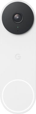 Google Nest Doorbell (Wired, 2nd gen) - Video Doorbell Camera - Doorbell Security Camera - Snow