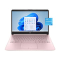HP Stream 14 inch Windows Notebook Processor Processor N4120 4GB RAM 64GB eMMC Pink (12-mo. Microsoft 365 included)
