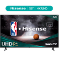 Hisense 58Class 4K UHD LED LCD Roku Smart TV HDR R6 Series 58R6E3