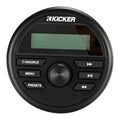 Kicker 200W 4-Channel Gauge Mount Marine Radio with Bluetooth, Black, 46KMC2