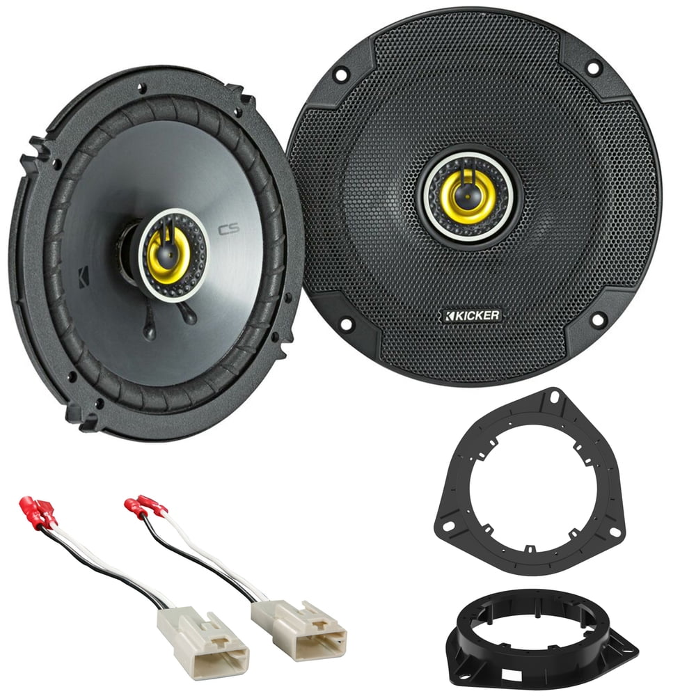 Kicker CS Series Front Door Speaker Replacement Package for Select 2003-2007 Toyota Sequoia