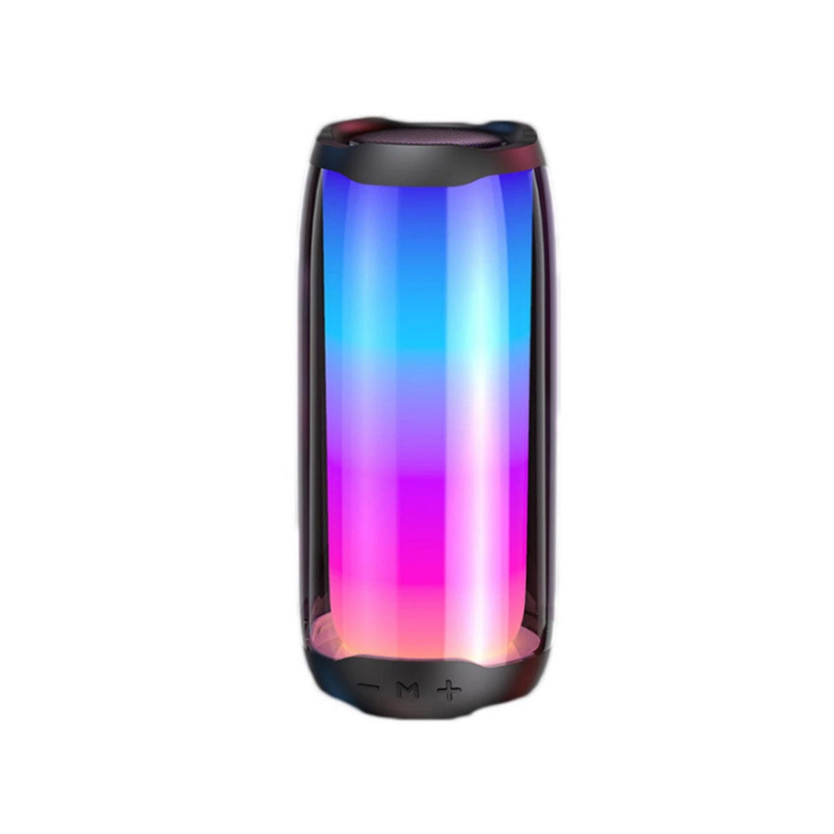 LED Light Speaker Portable Bluetooth Outdoor Loundspeaker Subwoofer FM Radio Sound Dazzling Lights Desktop Card Subwoofer ,Quality Sound