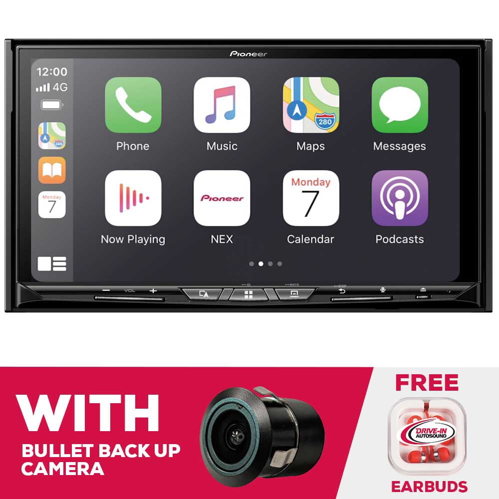New Pioneer AVIC-W8600NEX - Apple CarPlay & Android Auto with Bullet Camera