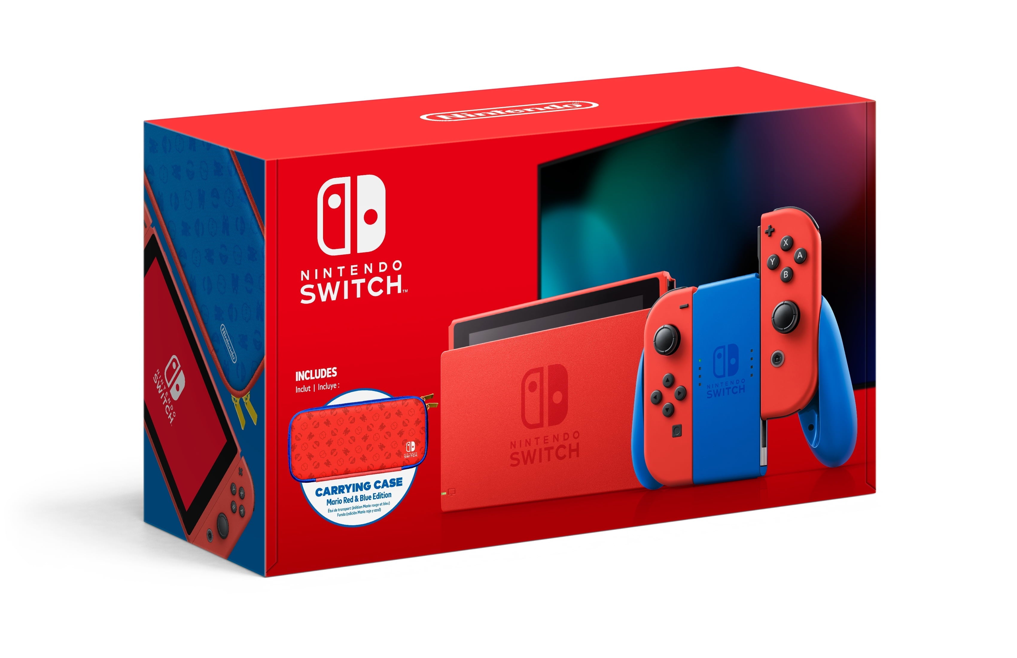 Nintendo Switch, Mario Red & Blue Edition