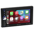 Planet Audio P62CP Car Stereo - Apple CarPlay, Double Din, 6.2 inch Touchscreen, Bluetooth, No CD DVD Player, AM/FM Radio Receiver, Wireless Remote Control, USB, SD