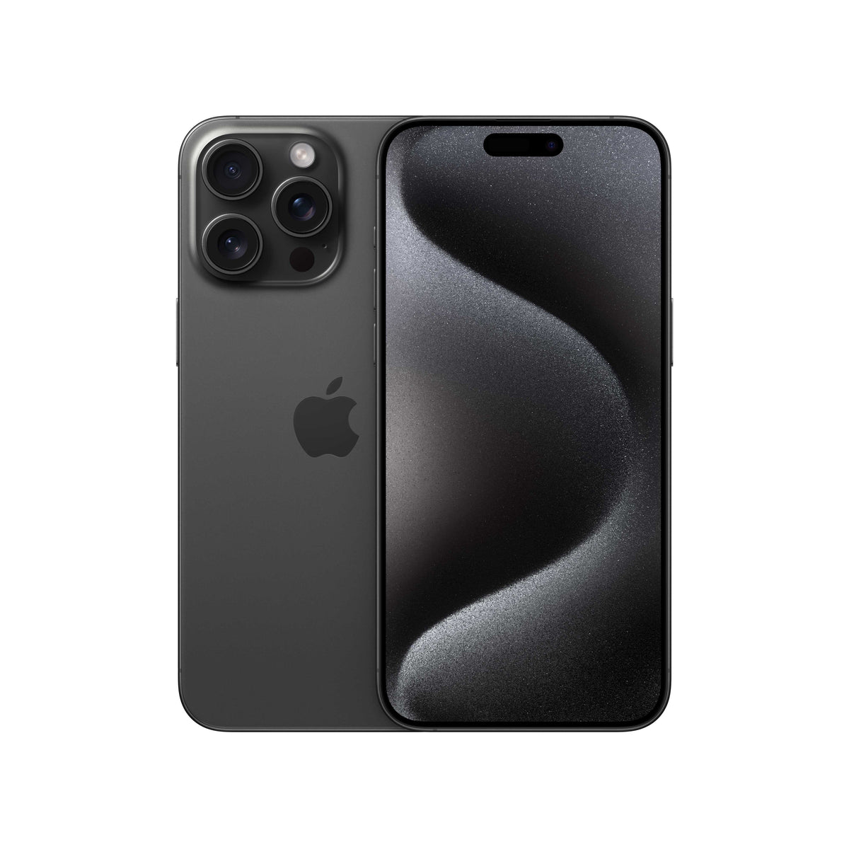 Refurbished Apple iPhone 15 Pro Max - Fully Unlocked - 256 GB Black Titanium (Refurbished)