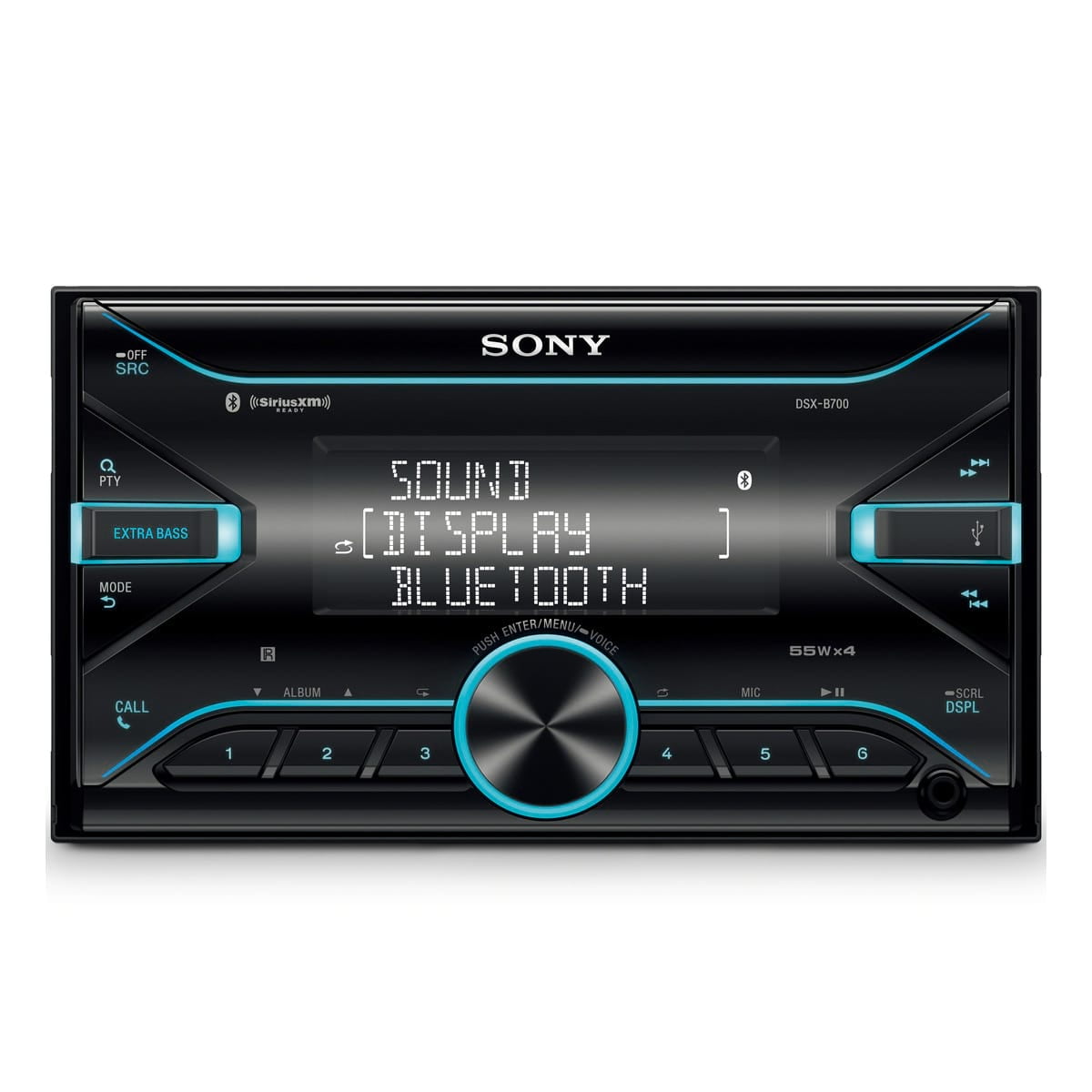 Sony Mobile DSX-B700 Double-DIN Digital Media Receiver w/ Bluetooth