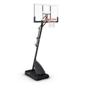 Spalding 54 inch Shatter-proof Polycarbonate Exacta Height? Portable Basketball Hoop System
