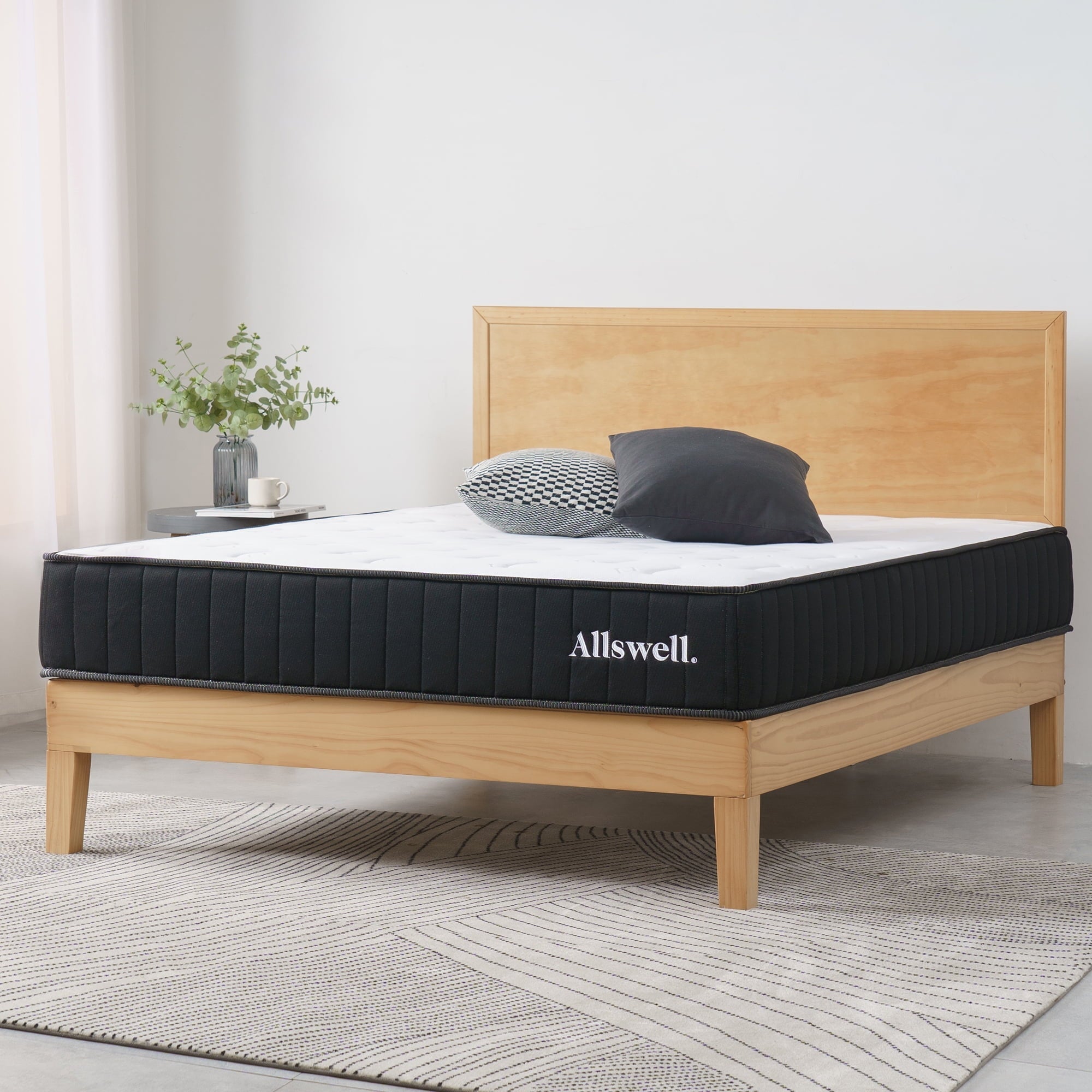 The Allswell 10Hybrid Mattress in a Box with Gel Memory Foam, Adult, Queen