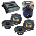 Toyota Avalon 1995-1999 Factory Speaker Upgrade Harmony (2) R5 & HA-A400.4 Amp
