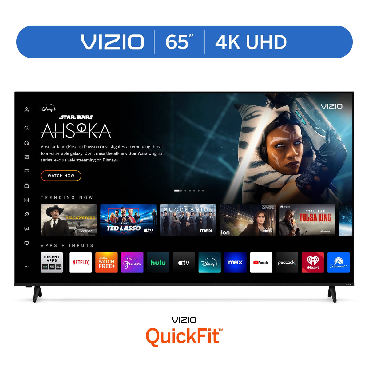 VIZIO 65Class 4K UHD LED HDR Smart TV (New) V4K65M-0804