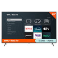 onn. 65¡± Class 4K UHD (2160P) LED Roku Smart Television HDR (100012587)